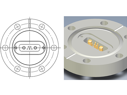 2針功率插針+5針標準插針