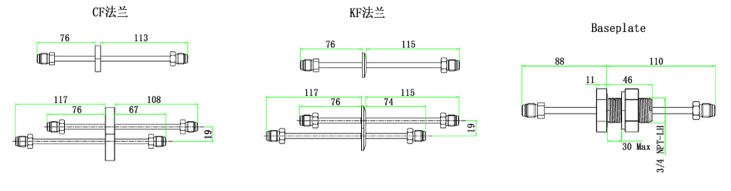常溫流體饋通-VCR